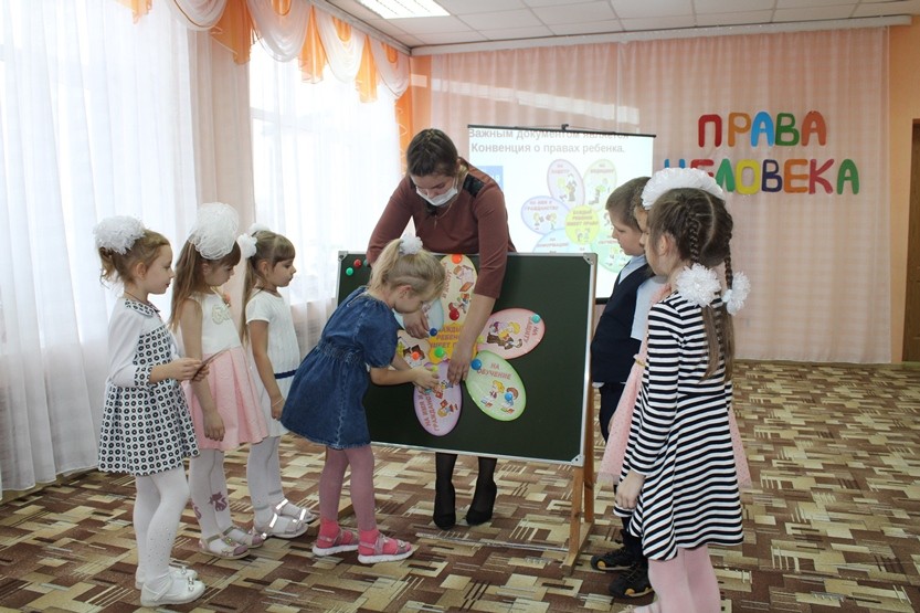 Вы сейчас просматриваете Интегрированное занятие, посвященное международному Дню  «Права человека»